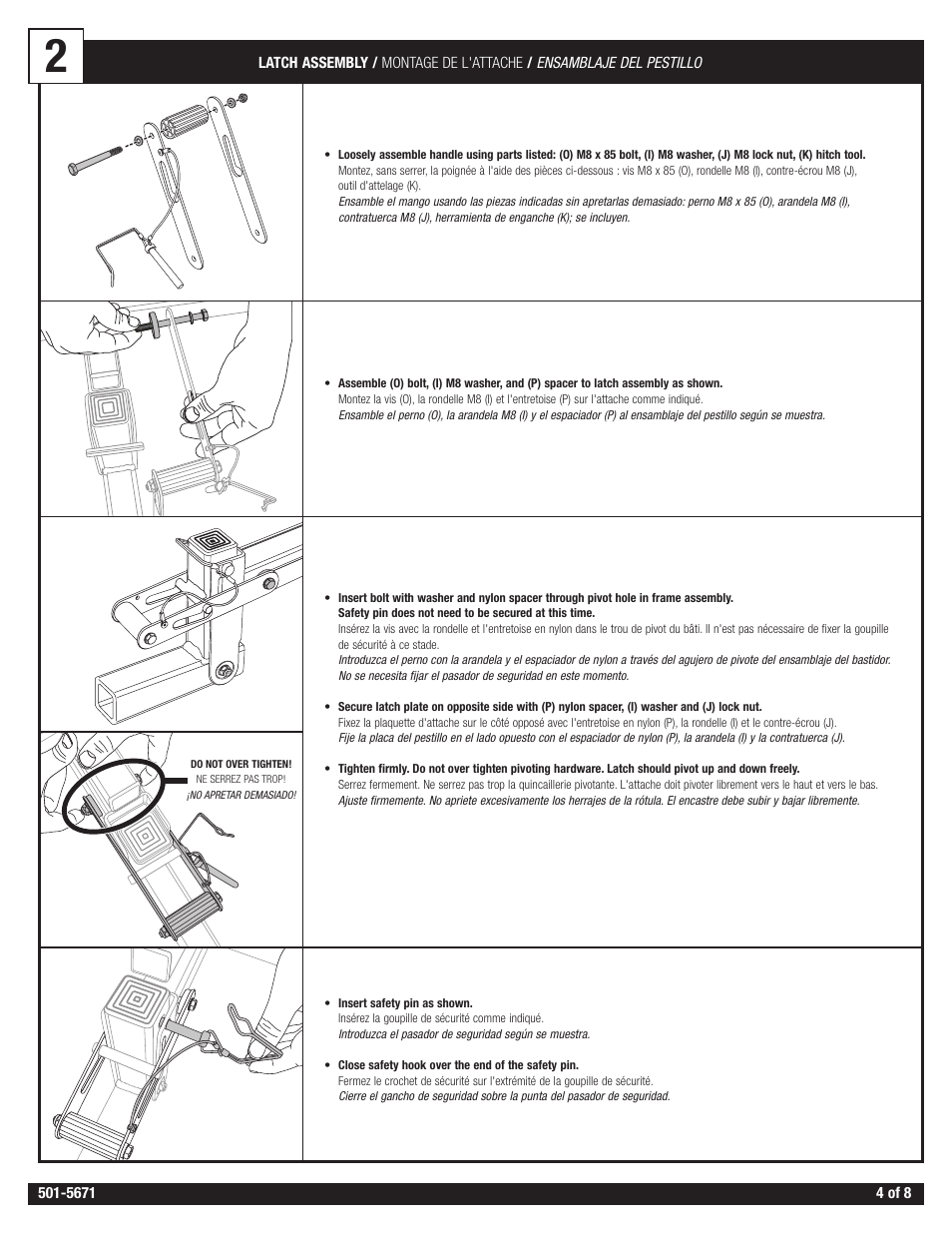 Thule Transporter Combi 665C User Manual | Page 4 / 10