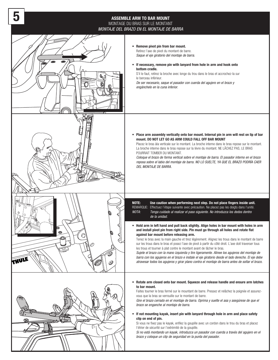 Thule 897xt User Manual | Page 5 / 12