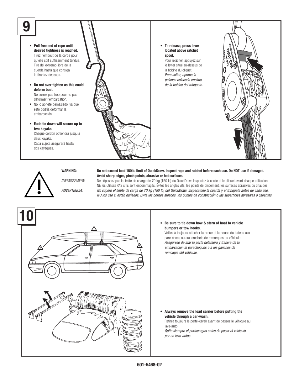 Thule 830 Stacker User Manual | Page 5 / 7