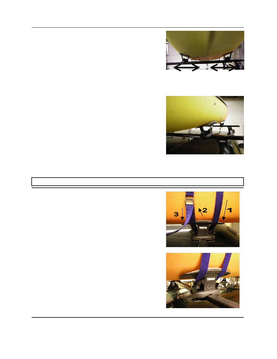 Thule 881 Top Deck User Manual | Page 3 / 6