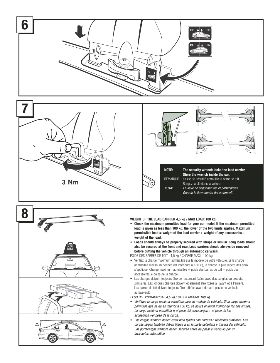 Thule Specialty Carrier 758 User Manual | Page 4 / 5