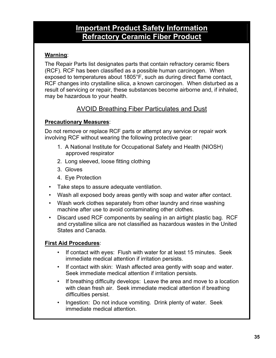The New Yorker Store Cast Iron-Oil Fired Boiler CL User Manual | Page 35 / 52