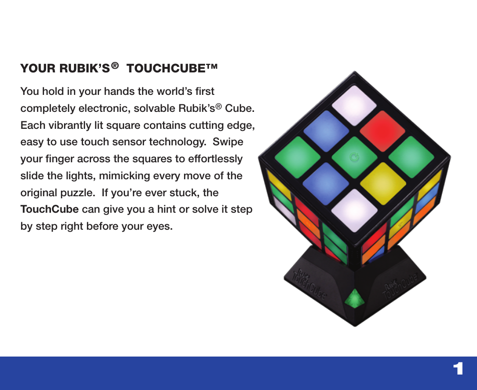 Techno Source Rubik's TouchCube User Manual | Page 3 / 15