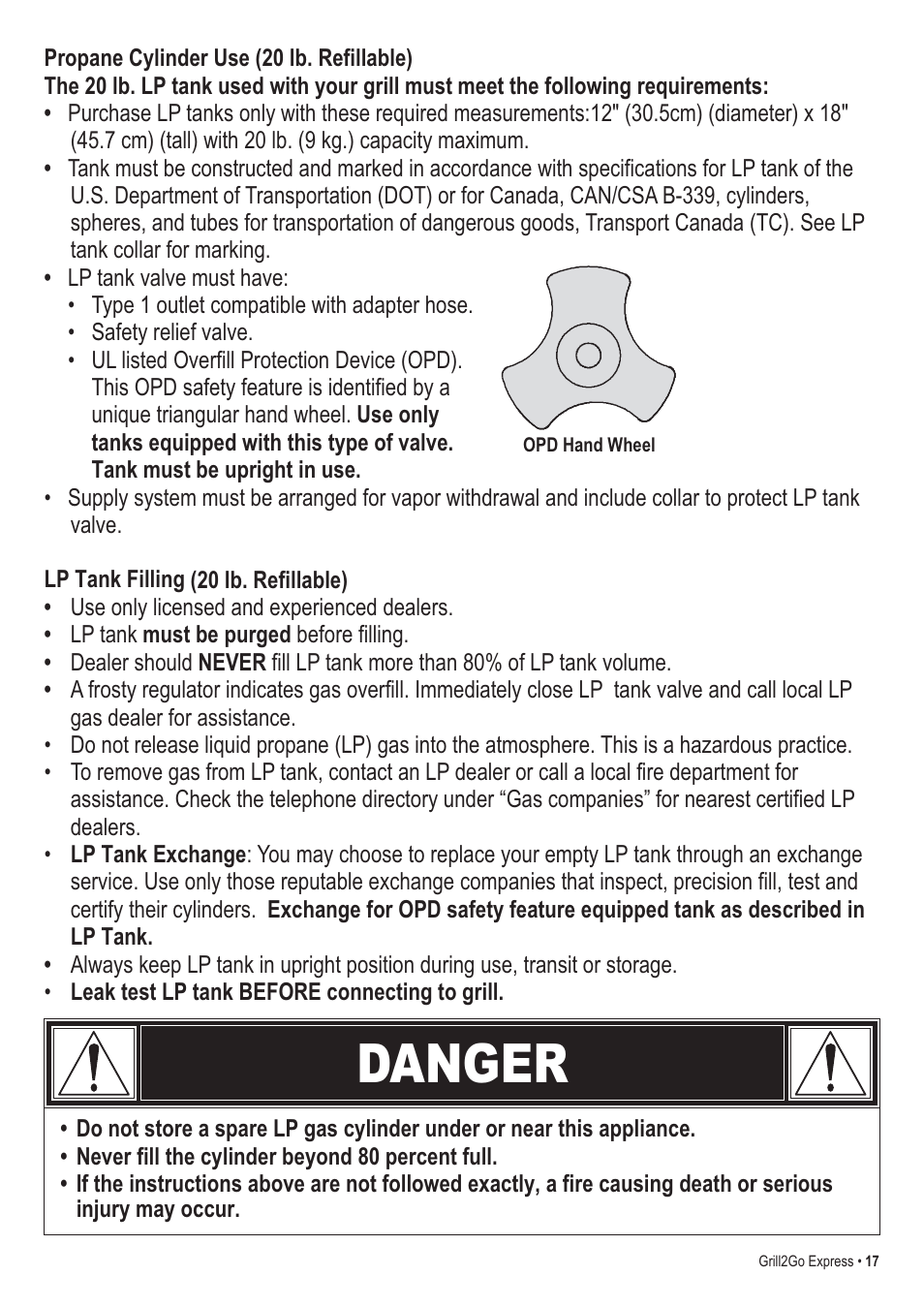 Danger | Thermos EXPRESS 465630503 User Manual | Page 17 / 32