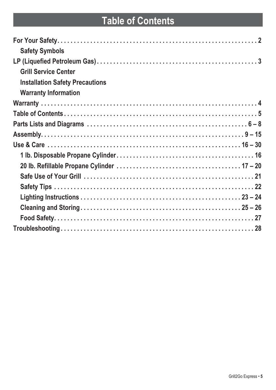 Thermos EXPRESS 465630503 User Manual | Page 5 / 32