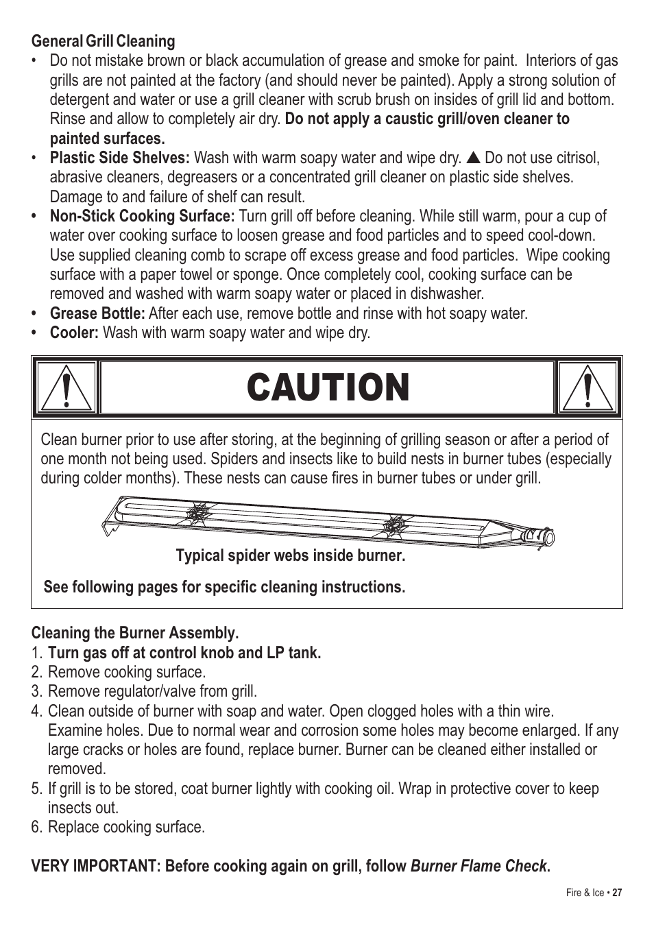 Caution | Thermos 465630003 User Manual | Page 27 / 32