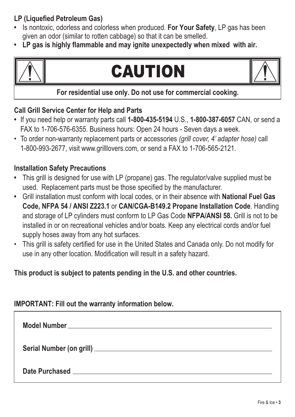 Caution | Thermos 465630003 User Manual | Page 3 / 32