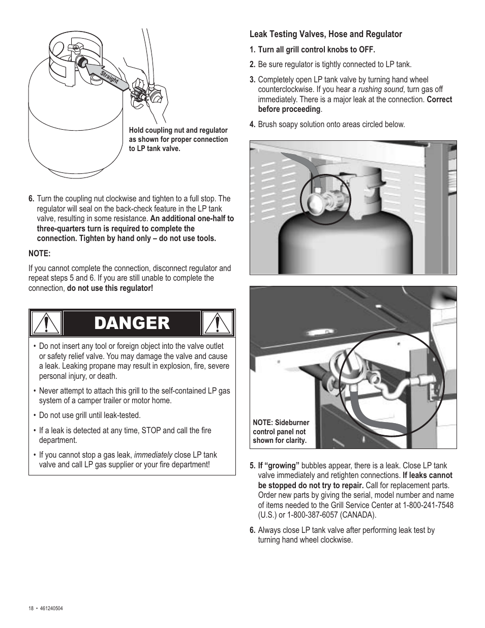 Danger | Thermos 461240504 User Manual | Page 18 / 28