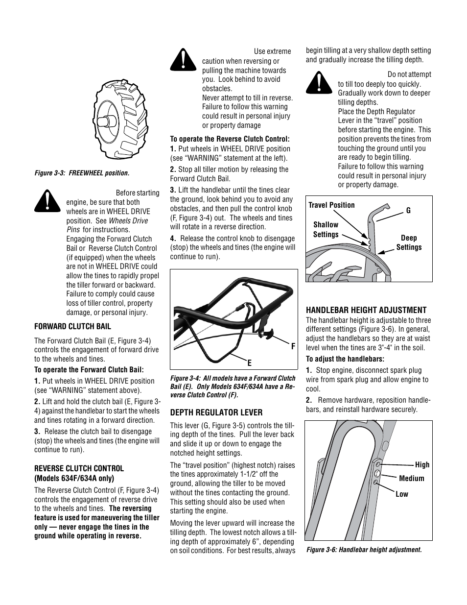 Troy-Bilt 634F--Bronco User Manual | Page 11 / 23