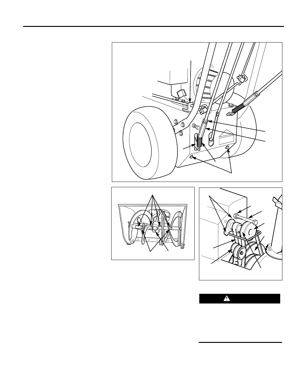 Caution | Troy-Bilt 42012 User Manual | Page 23 / 32
