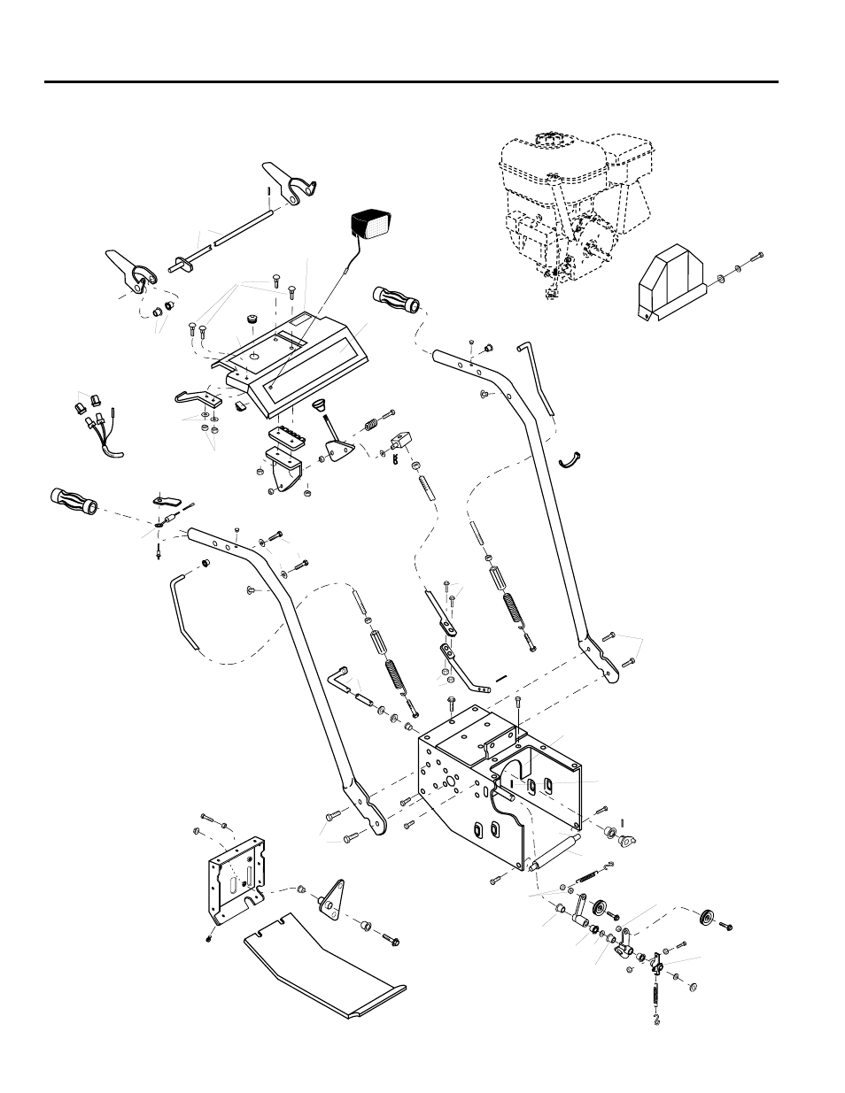 Parts list, Drawing no. 2 | Troy-Bilt 42051 User Manual | Page 26 / 32