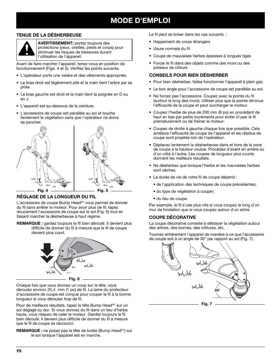 Mode d'emploi | Troy-Bilt 769-00425A User Manual | Page 24 / 48