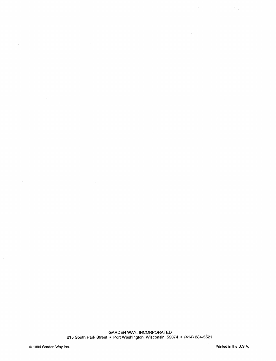 Troy-Bilt 14094 User Manual | Page 12 / 12