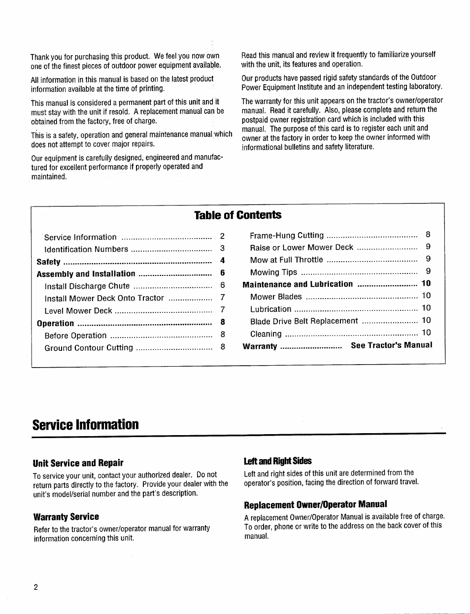 Troy-Bilt 14094 User Manual | Page 2 / 12
