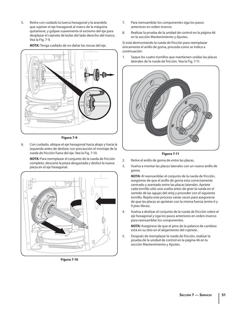 Troy-Bilt 2410 User Manual | Page 51 / 56