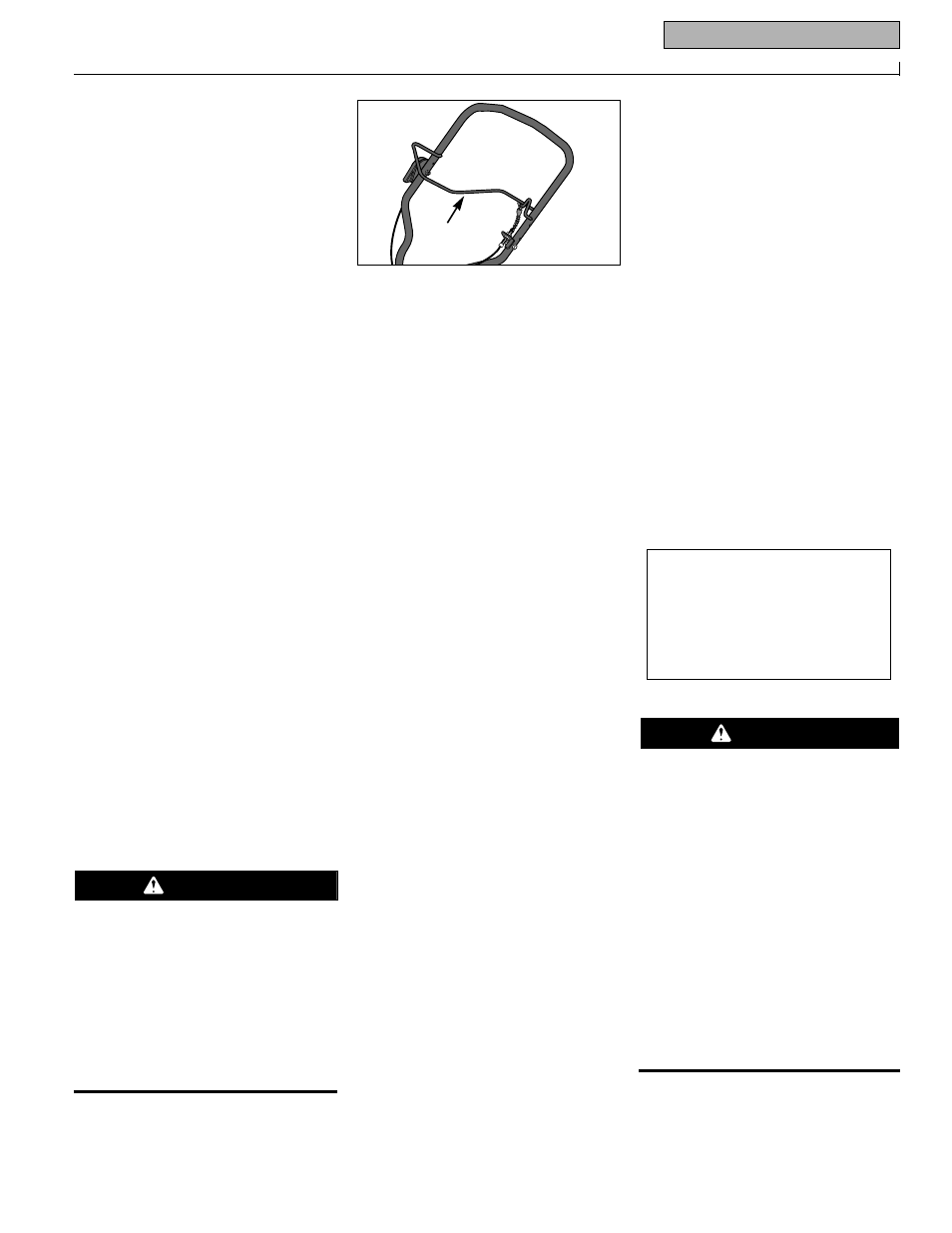 Use the correct diameter trimmer line, Using the trimmer head control bail, Operating the machine | Warning | Troy-Bilt 52070 User Manual | Page 11 / 28