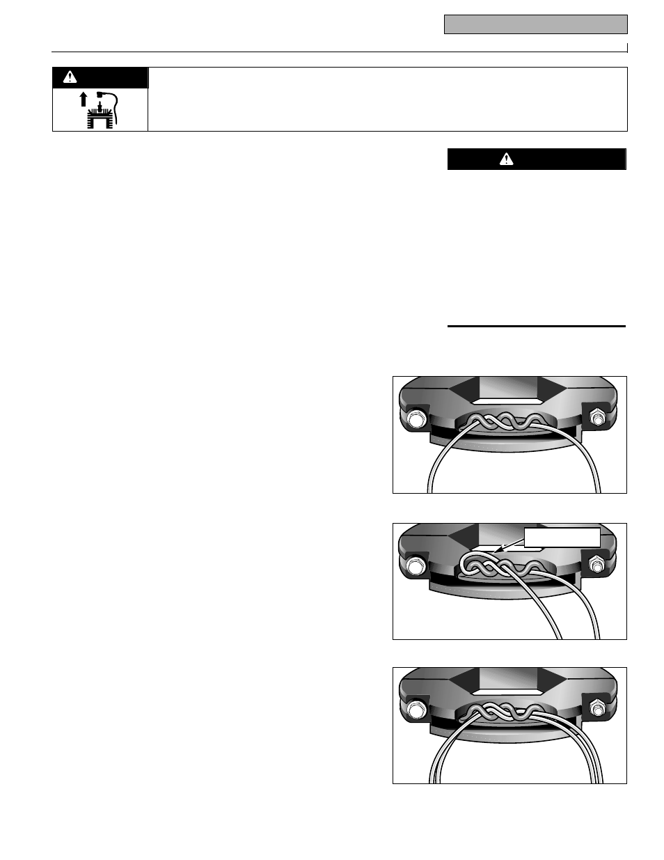 Warning | Troy-Bilt 52070 User Manual | Page 17 / 28