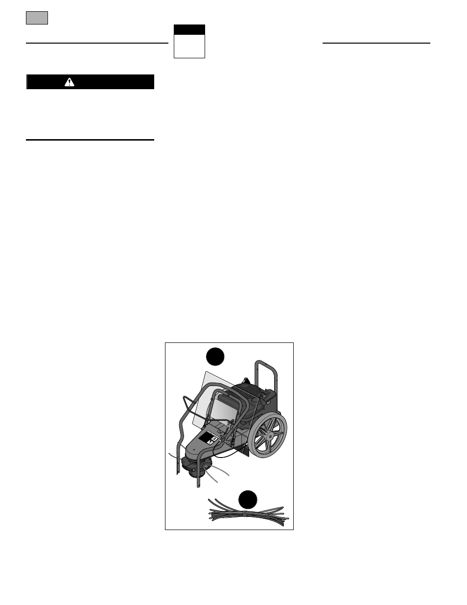 Assembly, Introduction, Inspection after delivery | Assembly steps, Warning | Troy-Bilt 52070 User Manual | Page 6 / 28