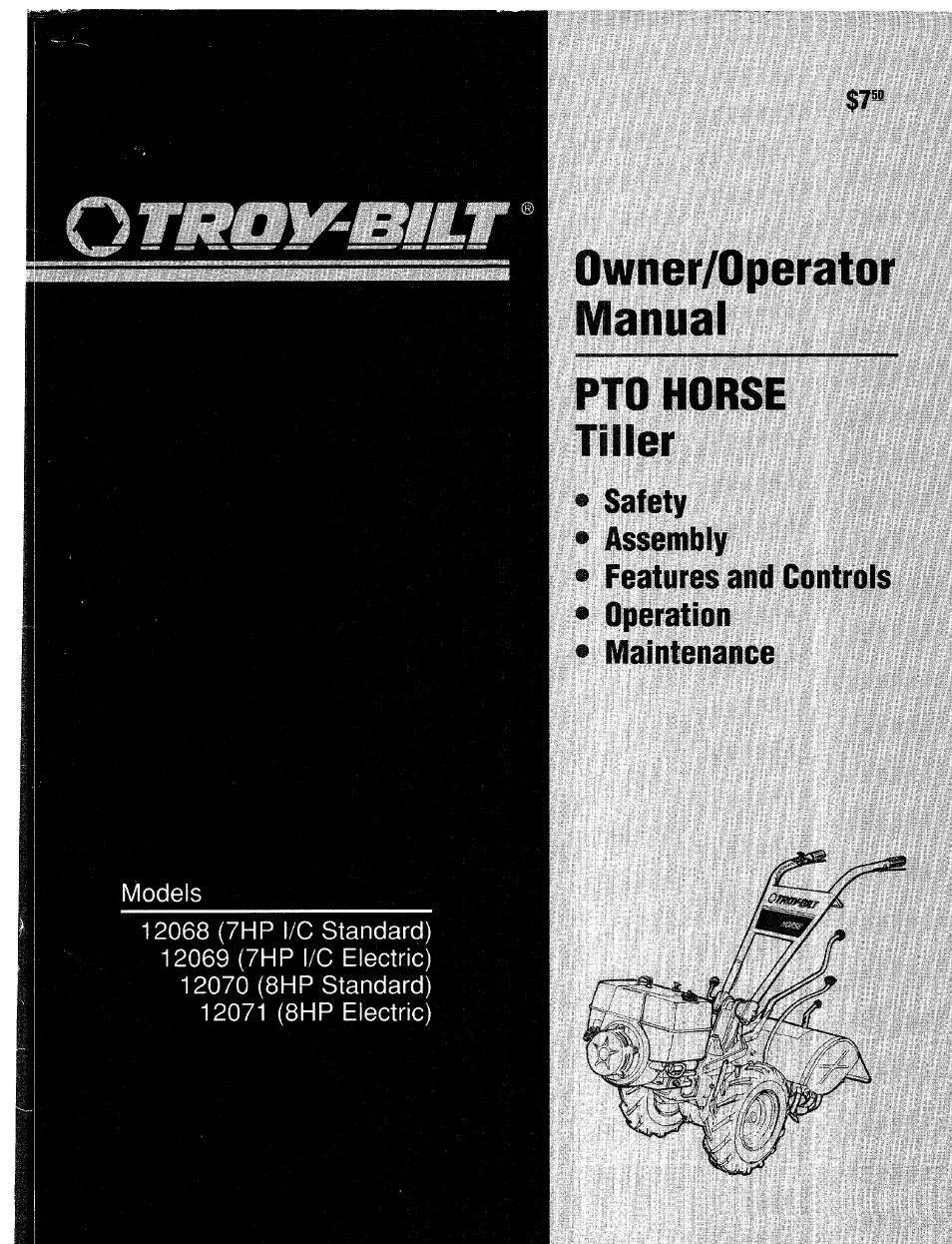 Troy-Bilt 12069-7HP User Manual | 68 pages