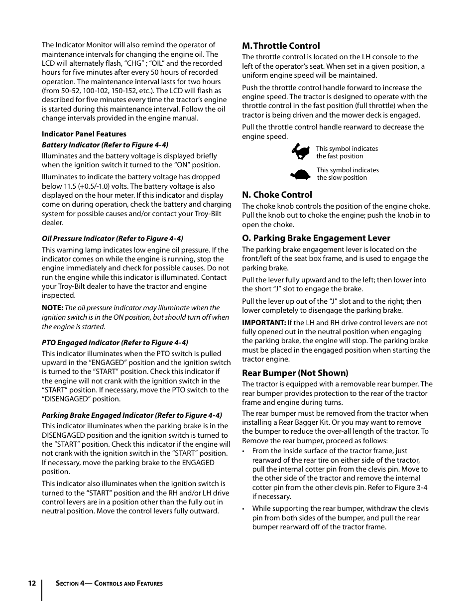 Troy-Bilt Mustang RZT User Manual | Page 12 / 72