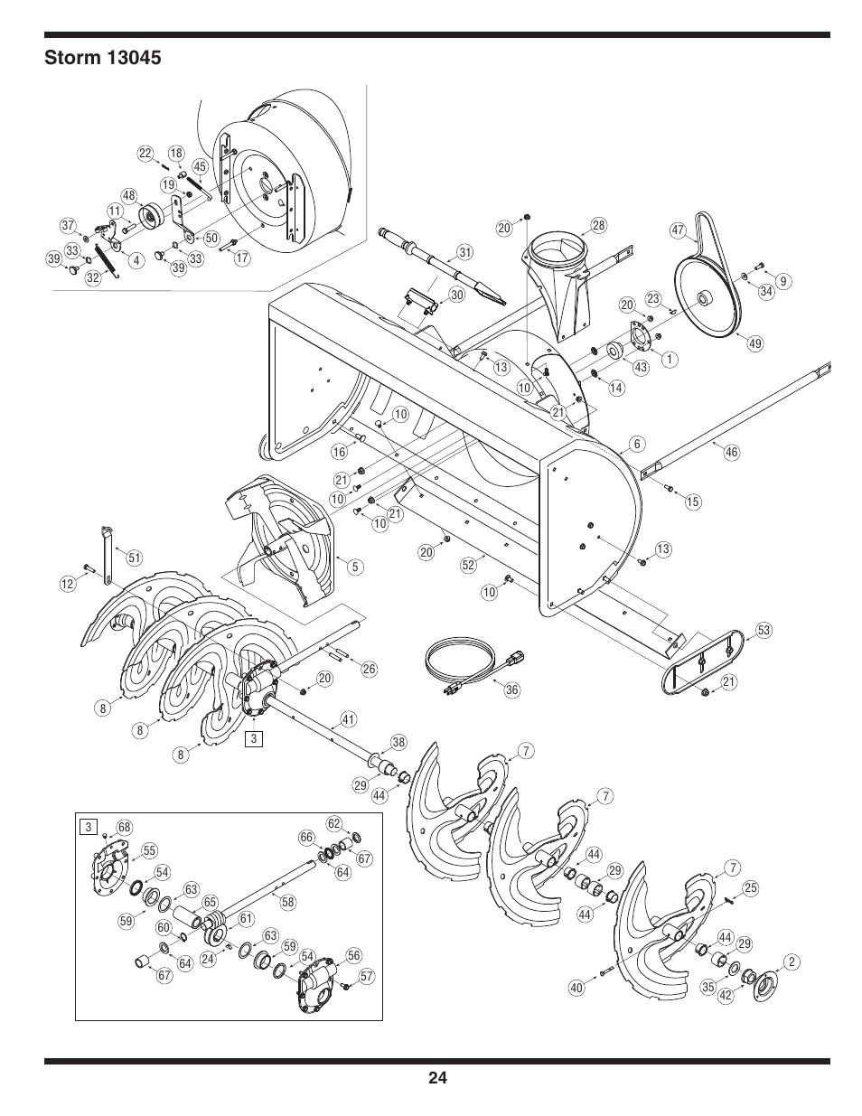 Troy-Bilt 31AH9Q77766 User Manual | Page 24 / 32