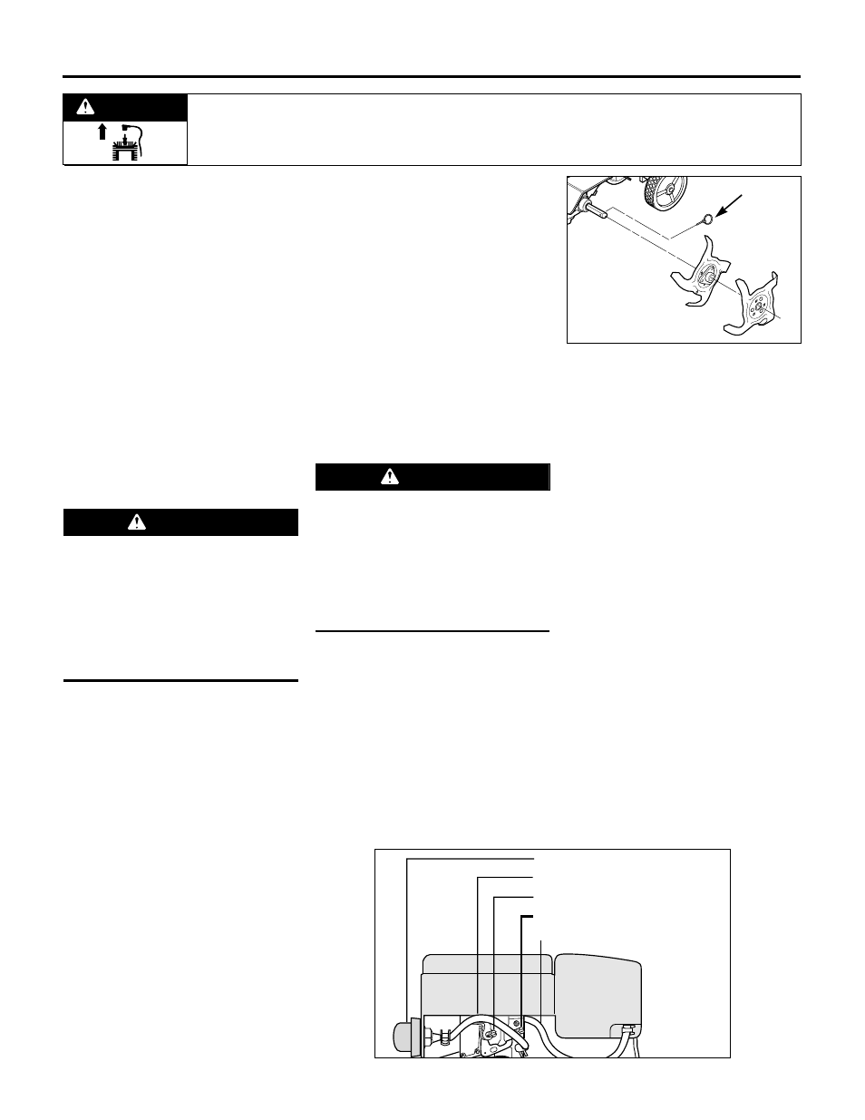 Warning | Troy-Bilt 12235 User Manual | Page 12 / 20