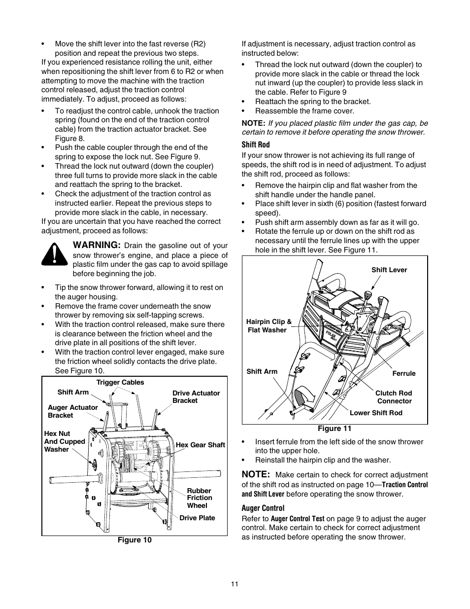 Troy-Bilt 13045 User Manual | Page 11 / 28