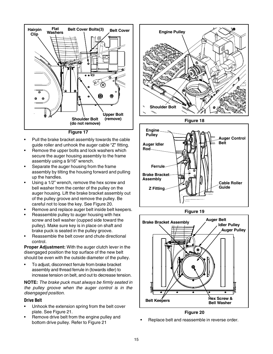 Troy-Bilt 13045 User Manual | Page 15 / 28