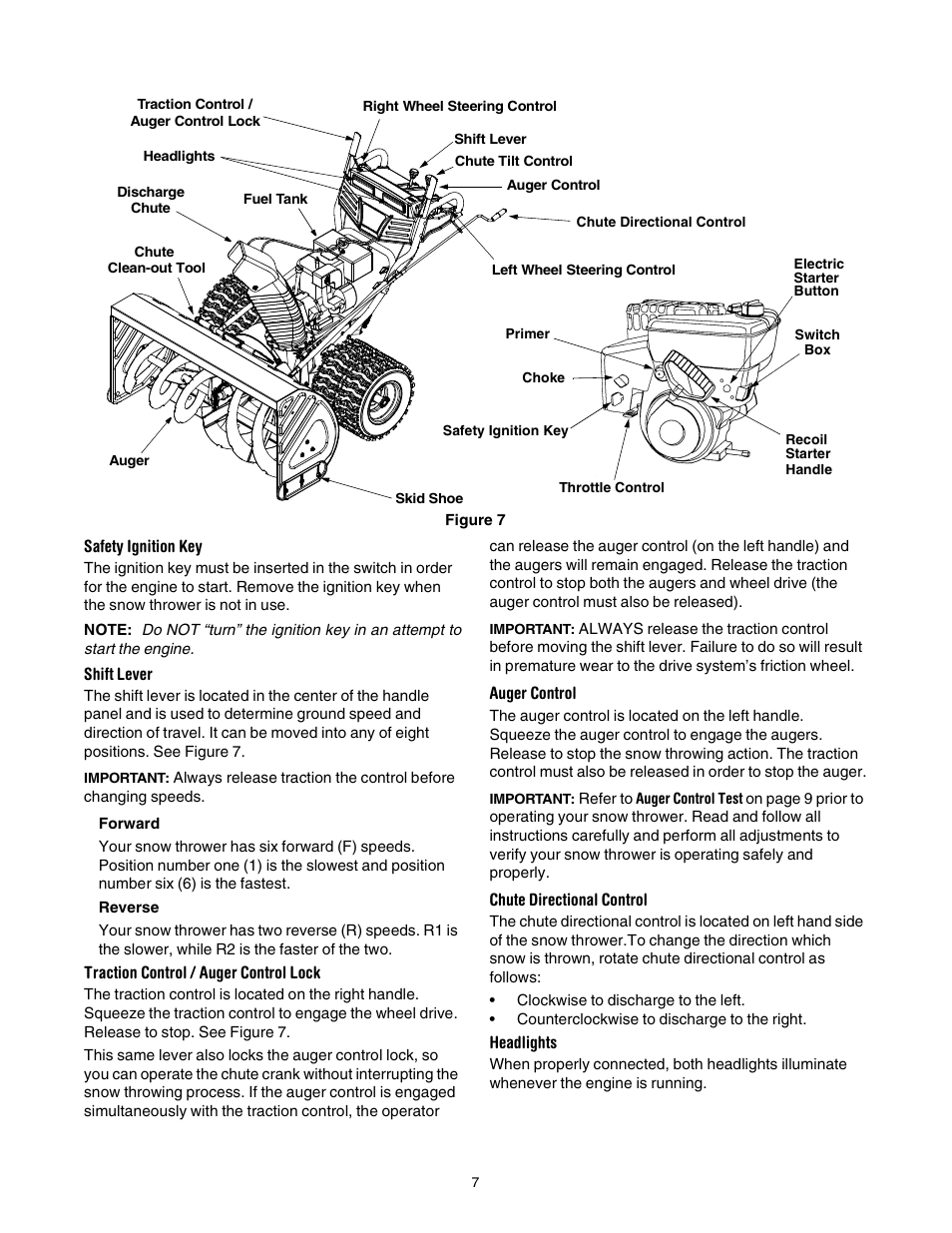 Troy-Bilt 13045 User Manual | Page 7 / 28