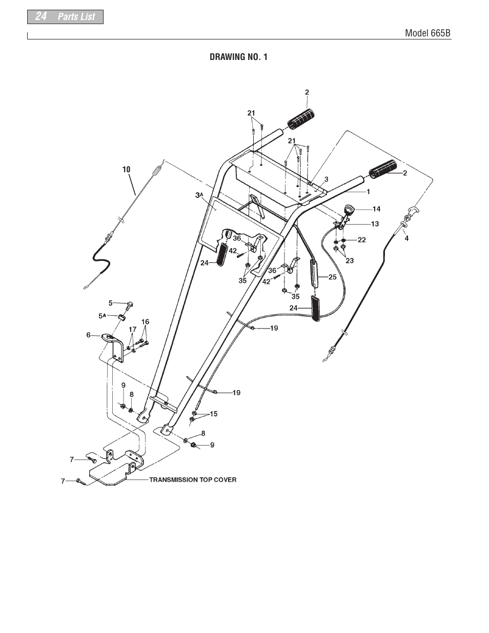 Troy-Bilt 665B User Manual | Page 24 / 36