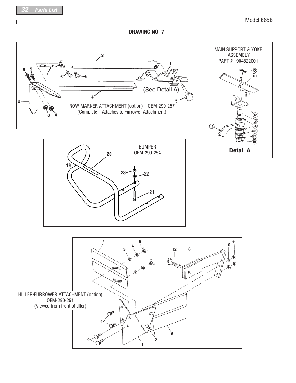 Troy-Bilt 665B User Manual | Page 32 / 36