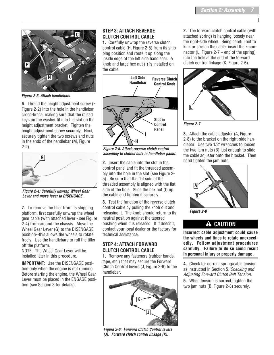 Caution | Troy-Bilt 665B User Manual | Page 7 / 36