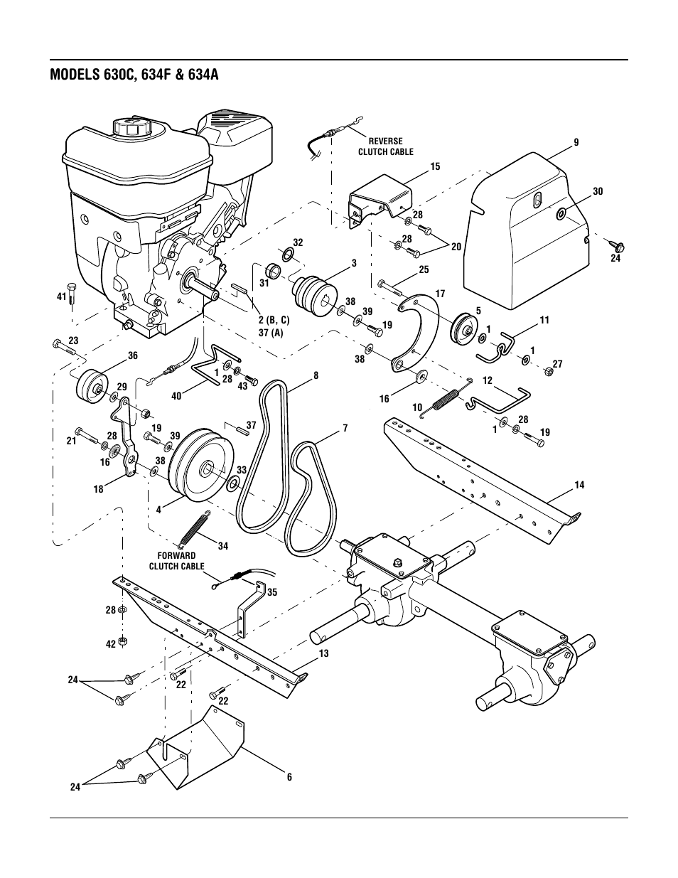 Troy-Bilt 630C-Tuffy User Manual | Page 30 / 32