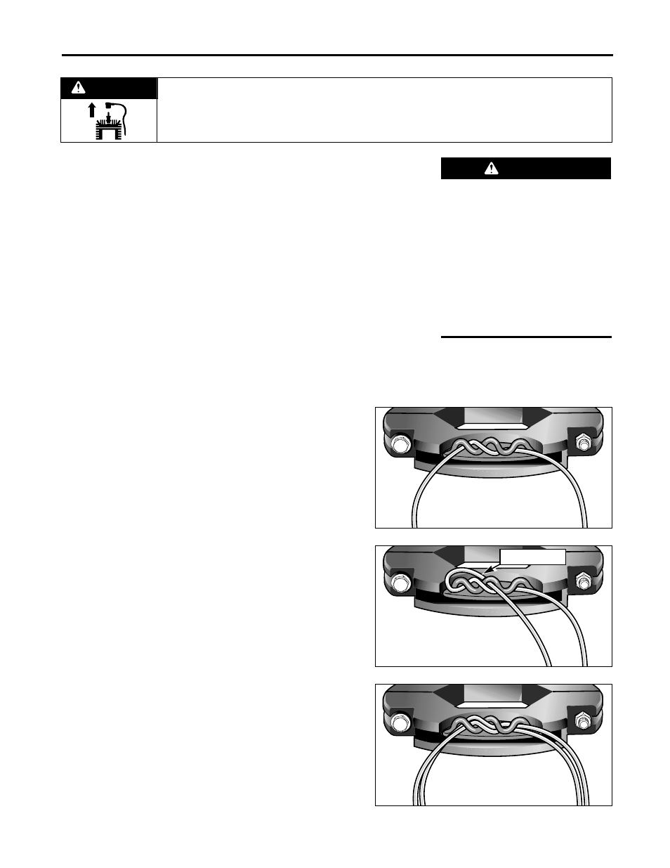Warning | Troy-Bilt 52058 User Manual | Page 18 / 24