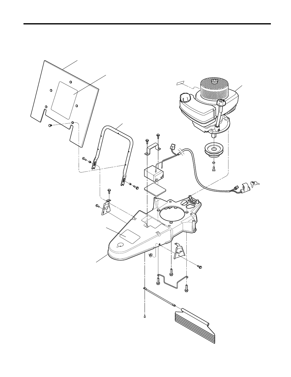 Parts list | Troy-Bilt 52058 User Manual | Page 20 / 24