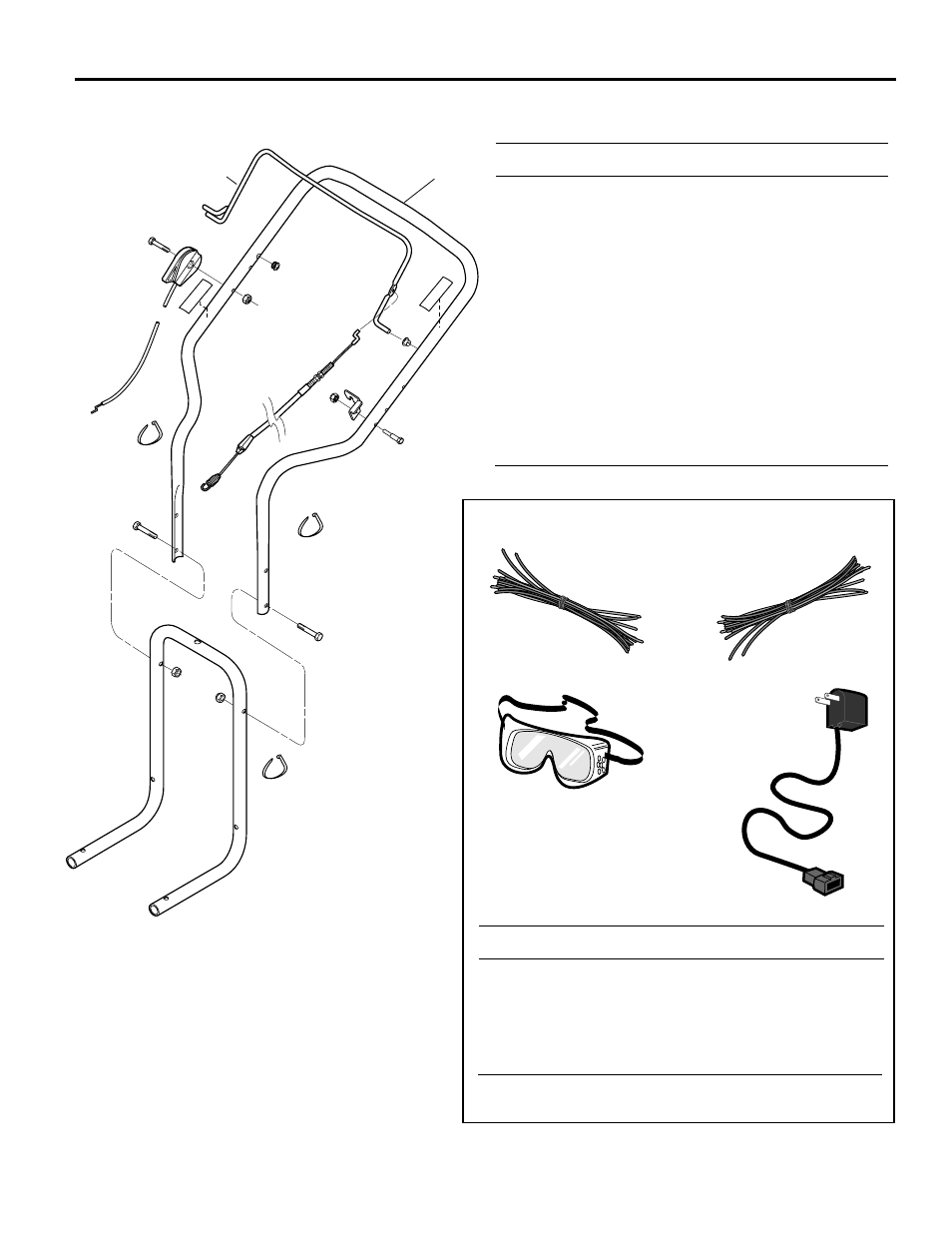 Parts list | Troy-Bilt 52058 User Manual | Page 23 / 24