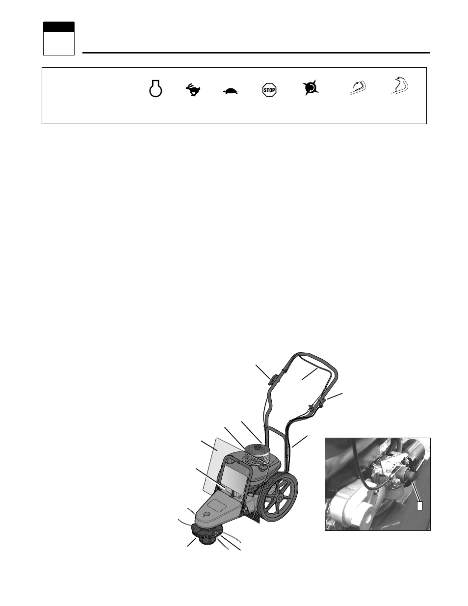 Features and controls | Troy-Bilt 52058 User Manual | Page 9 / 24