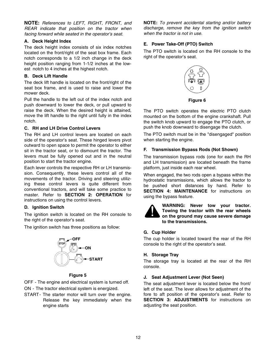 Troy-Bilt RZT 50 User Manual | Page 12 / 36