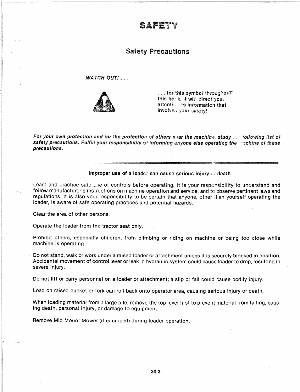 Safety precautions, Safety | Troy-Bilt 14066 User Manual | Page 8 / 40