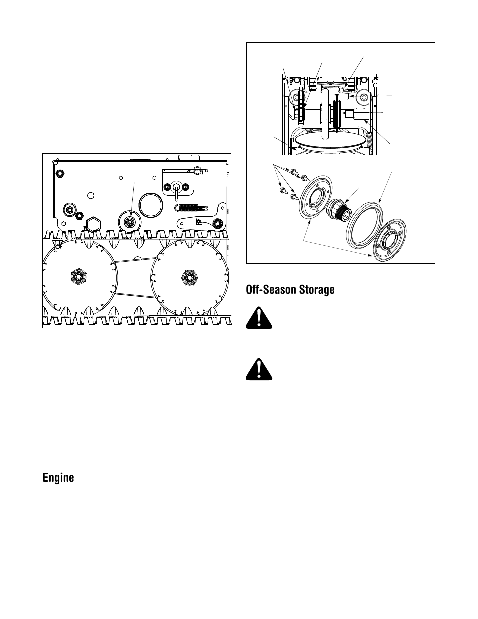 Engine, Off-season storage | Troy-Bilt 31AH7T74063 User Manual | Page 16 / 28