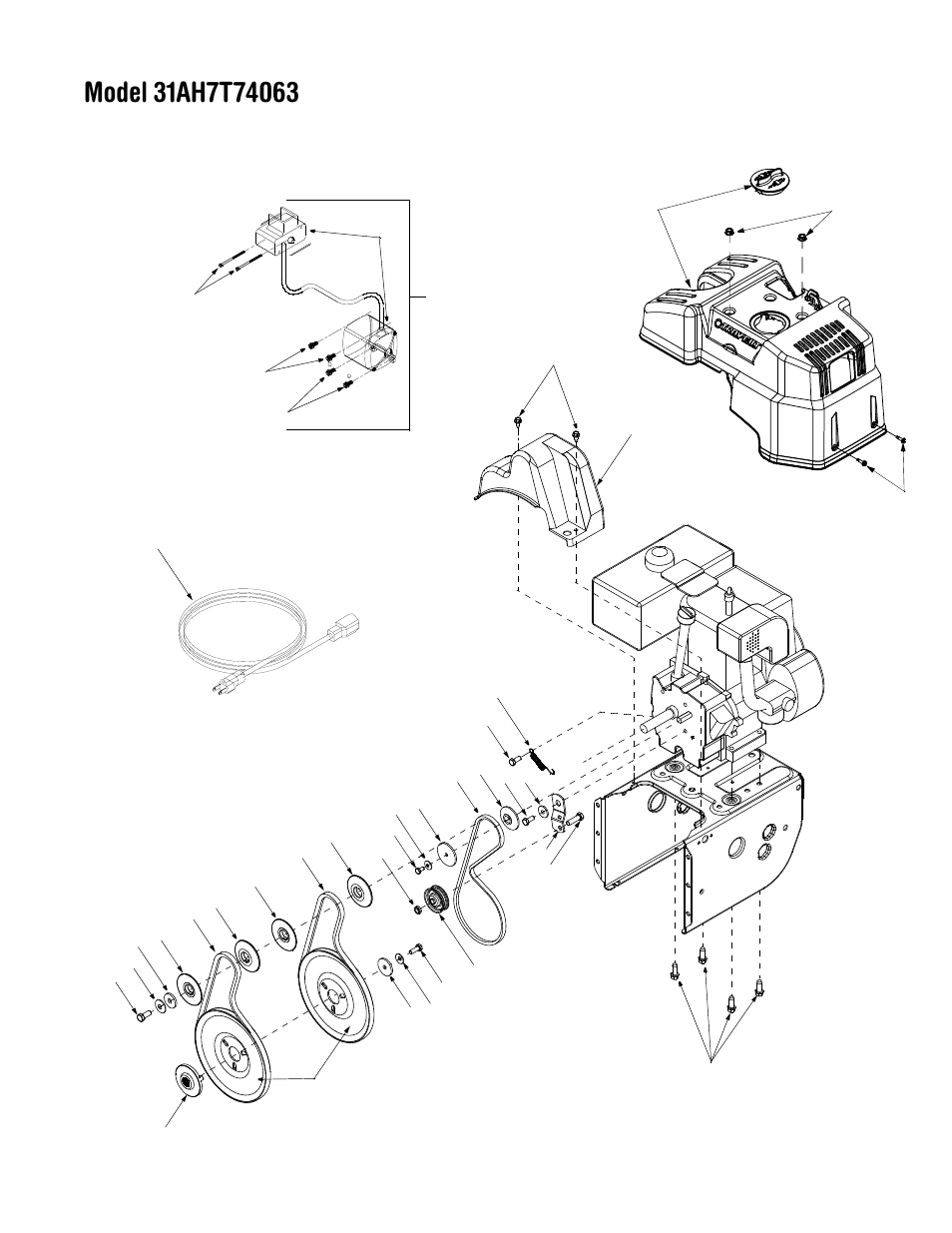 Troy-Bilt 31AH7T74063 User Manual | Page 22 / 28