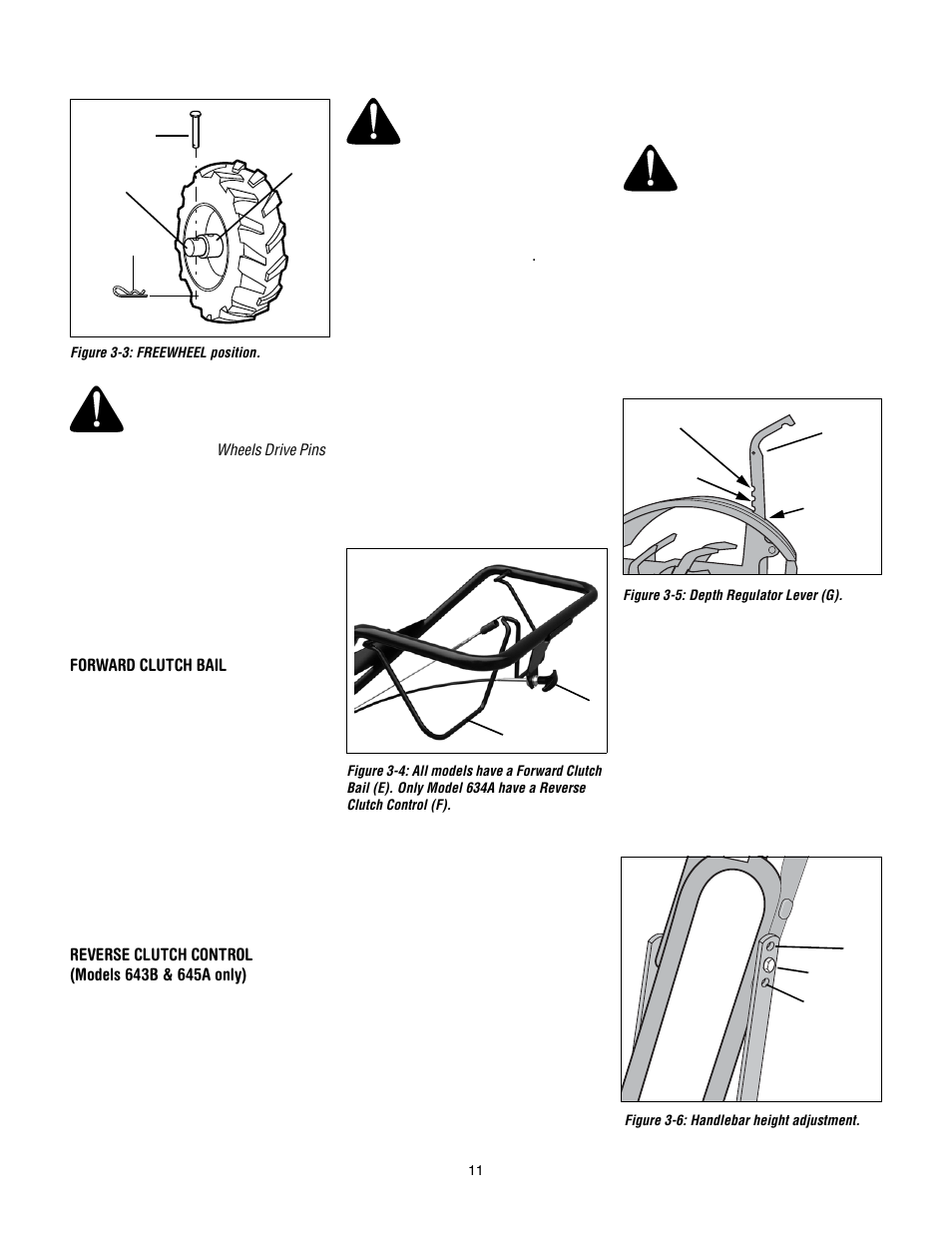 Troy-Bilt 643D - Tuffy/Bronco CRT User Manual | Page 11 / 32