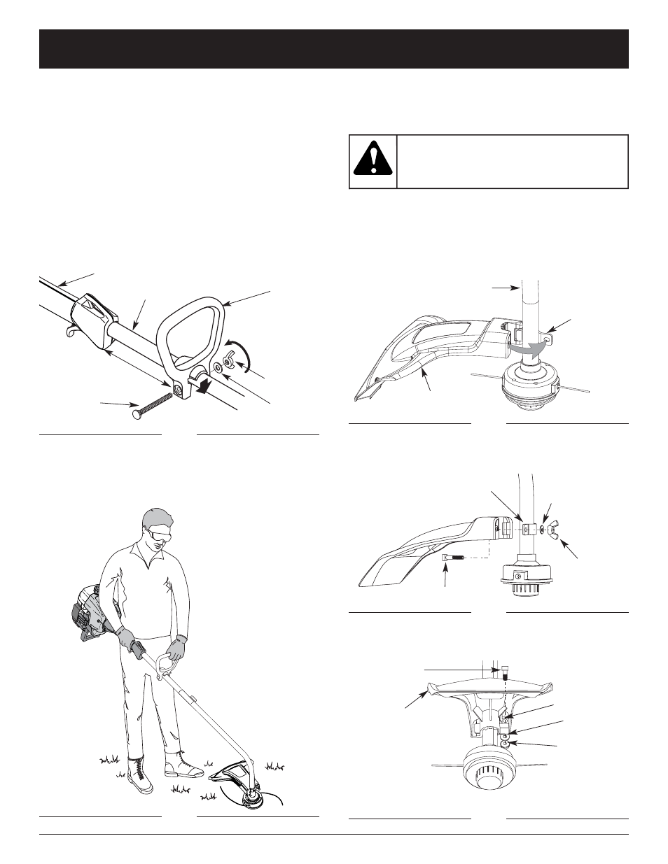 Avertissement, Instructions de montage | Troy-Bilt TB15CS User Manual | Page 27 / 64