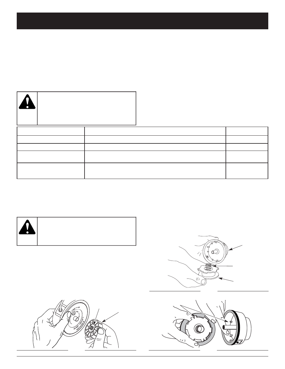 Avertissement, Entretien et réparations | Troy-Bilt TB15CS User Manual | Page 32 / 64