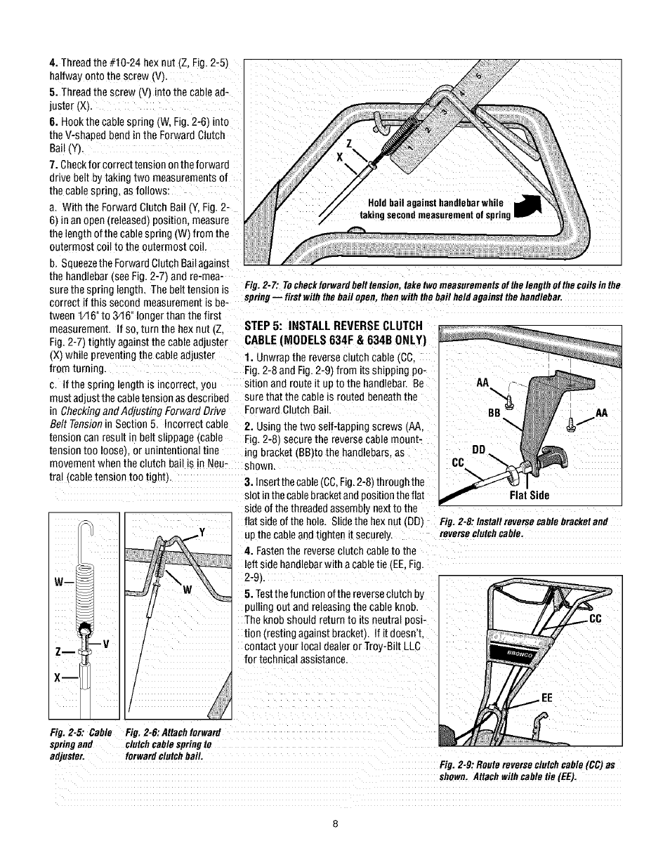 Troy-Bilt TUFFY 630C User Manual | Page 8 / 32