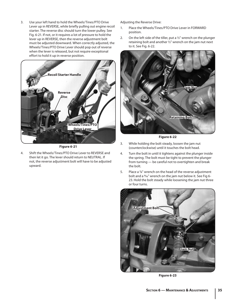 Troy-Bilt 682 User Manual | Page 35 / 44