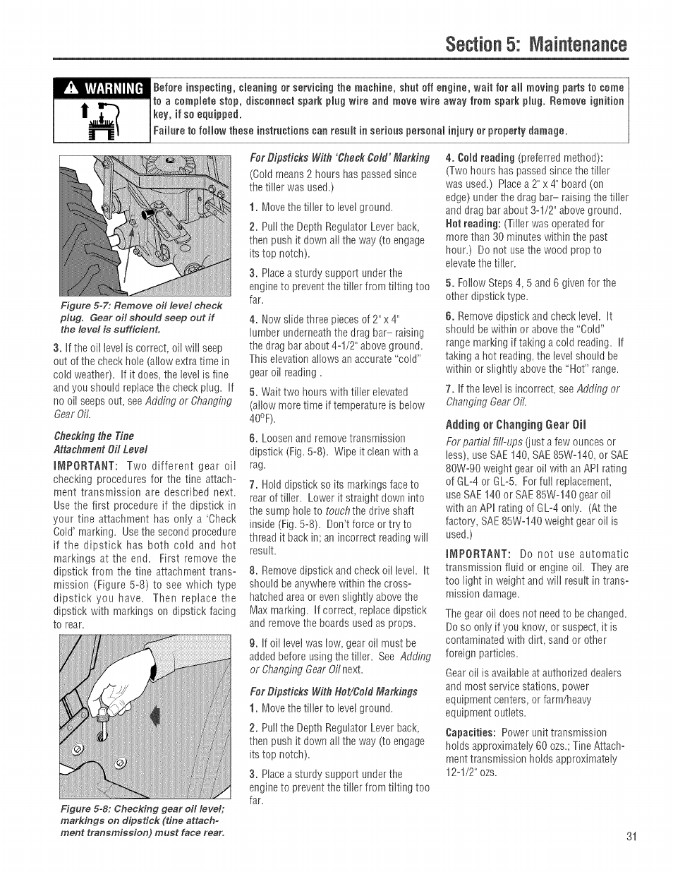 Troy-Bilt 682J User Manual | Page 31 / 64