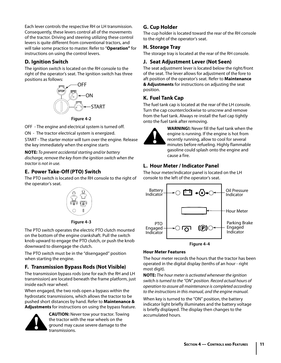 Troy-Bilt Colt RZT User Manual | Page 11 / 72