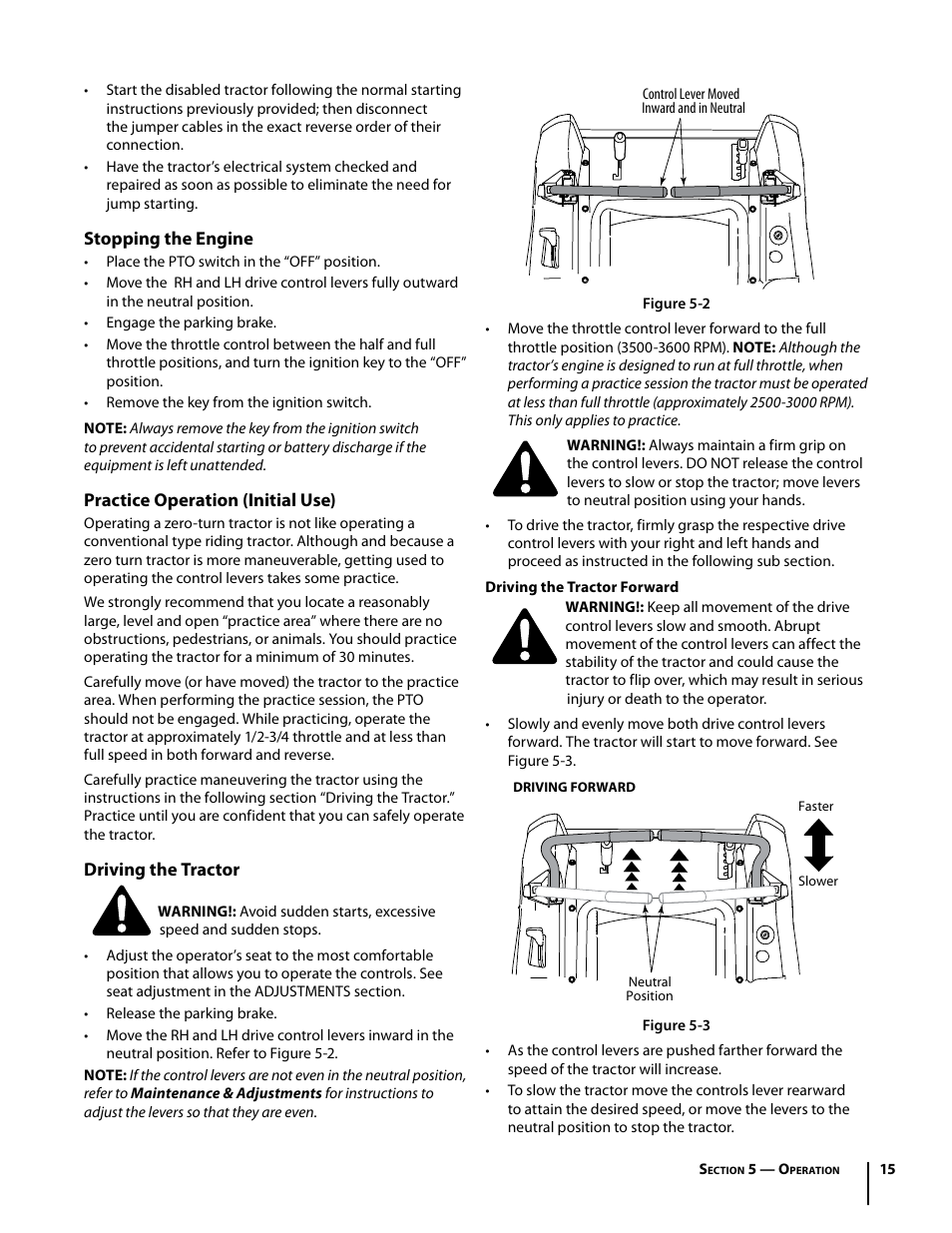 Troy-Bilt Colt RZT User Manual | Page 15 / 72