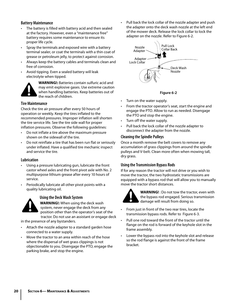 Troy-Bilt Colt RZT User Manual | Page 20 / 72